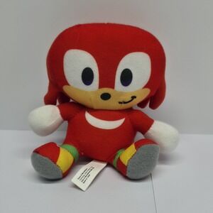 Sonic the‎ Hedgehog Knuckles Plush Doll Stuffed Animal 6"  SONIC